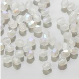 Zdjęcie - Fire Polish Matte Crystal AB (MX00030) 3mm